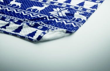 Logo trade promotional gift photo of: RPET fleece blanket 190 gr/m²